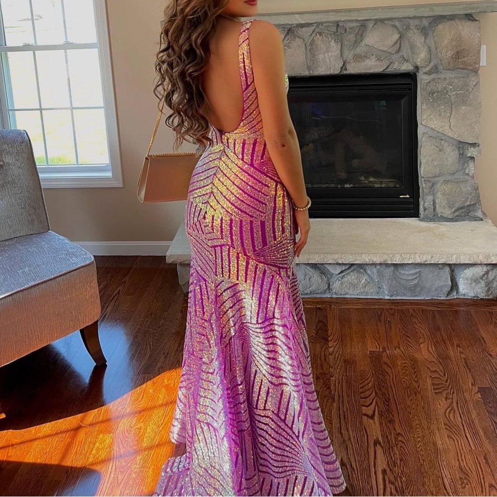 Jovani Multi Color Evening Gown - Picture 2 of 2
